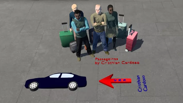 Mod de Passageiros para Carros